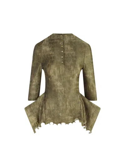 Fendi Top In Green