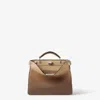 Fendi Small Peekaboo Iseeu Leather Shoulder Bag
