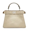 Fendi Peekaboo Iseeu Petite Tote Bag In Nude