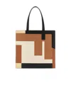 Fendi Women's Flip Medium Tote Bag In Brown