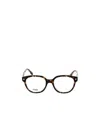 Fendi Tortoiseshell Effect Flat Mirror In Brown
