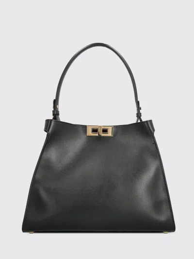 Fendi Way Medium Tote Bag In Black