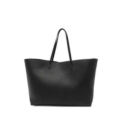 Fendi Tote Bags In Black