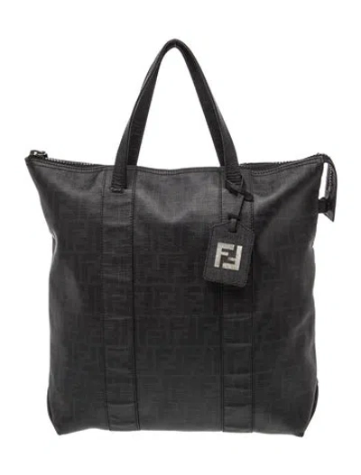 Pre-owned Fendi Tote In Black