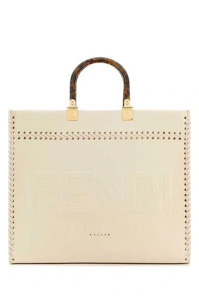 Fendi Handbag In Neutrals