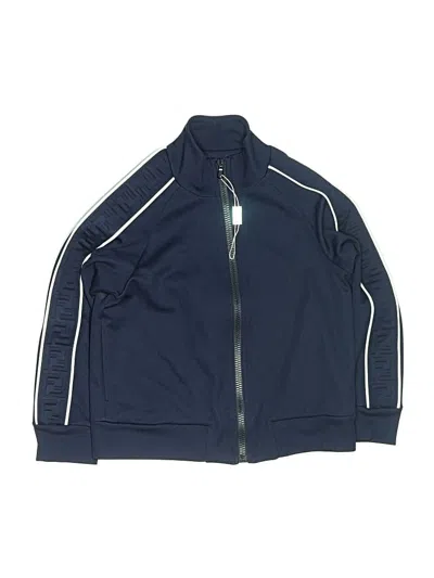 Pre-owned Fendi Kids' Track Jacket In Blue