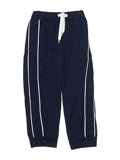 Pre-owned Fendi Kids' Track Pants In Blue