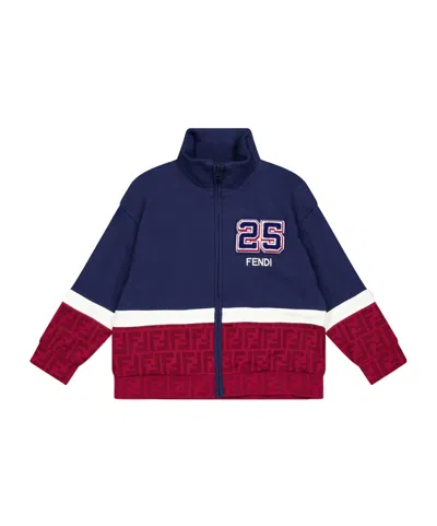 Fendi Track Tracksuit Top In Multi