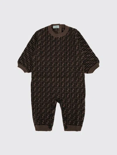Fendi Babies'  Tracksuit Kids Color Brown