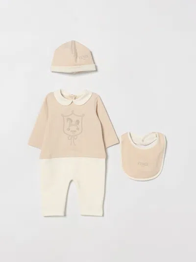 Fendi Tracksuit Kids  In Neutral
