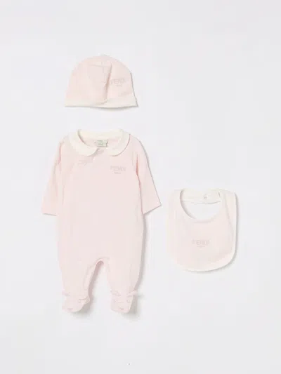 Fendi Babies' Overall  Kinder Farbe Pink