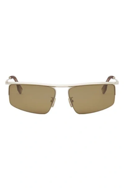 Fendi Travel 60mm Geometric Sunglasses In Multi