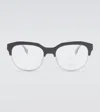 Fendi Travel Aviator Glasses In Grey