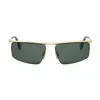 Fendi Travel Sunglasses In Gold