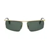 Fendi Travel Sunglasses In Gold
