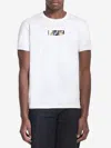 Fendi Cotton T Shirt In White