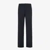 Fendi Night Blue Virgin Wool Trousers