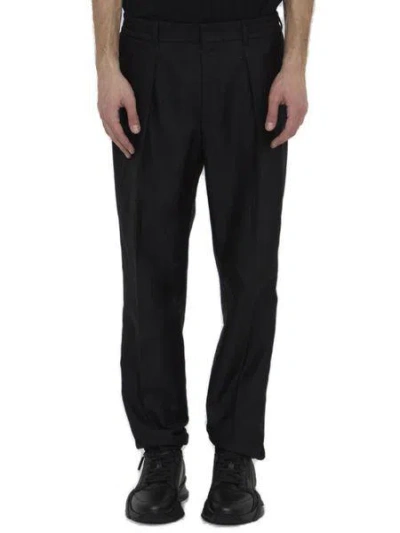 Fendi Trousers In Black