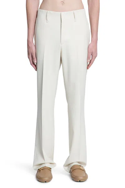 Fendi Trousers In Beige
