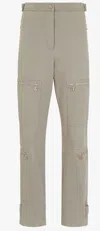 Fendi Straight-leg Pants With Zipped Pockets