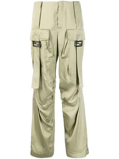 Fendi Trousers Green