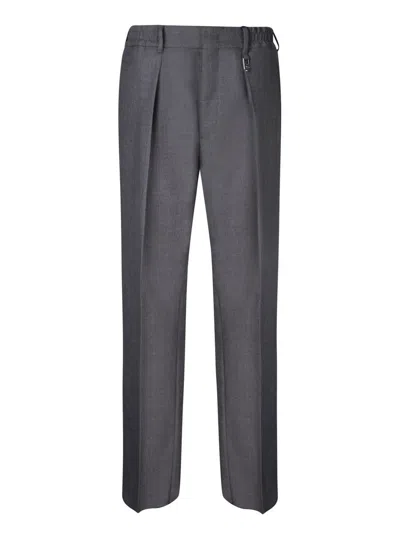 Fendi Trousers In Grey