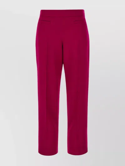 FENDI TROUSERS WOOL BLEND FRONT CREASE