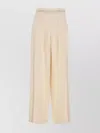 Fendi Ivory Wool Blend Pant