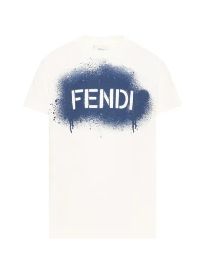 Fendi T-shirt In White