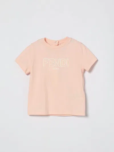 Fendi Babies' T-shirt Kids  In Pink