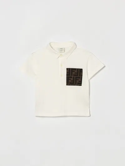 Fendi Babies' T-shirt Kids  In White