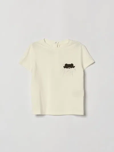 Fendi Babies'  T-shirt Kids In Neutral