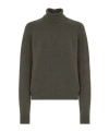 Fendi Logo-embroidered Sweater In Green