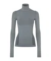 Fendi Turtleneck Sweater In Gray
