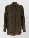 Fendi Twill Shirt Featuring Printed Pattern