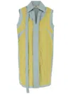 Fendi Abito In Cotone Carta Da Zucchero Donna In Blue