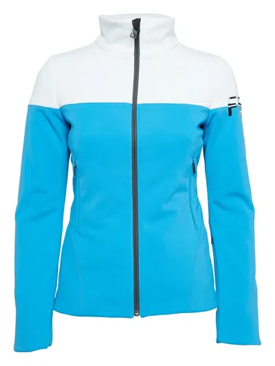 Pre-owned Fendi Two-tone Ski Jacket In Blue