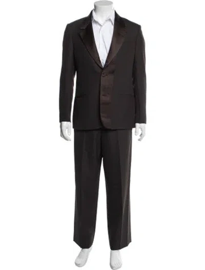 Pre-owned Fendi Two-piece Suit In Black