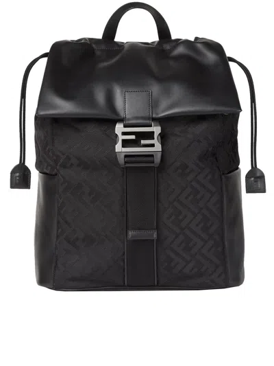 Fendi Uette Backpack Bags In Black