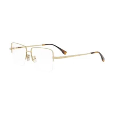 Fendi Unisex Black Square Eyeglass Frames Fe50107f 030