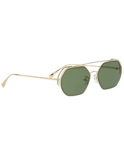 Fendi Unisex Fe40039u 57mm Sunglasses In Green