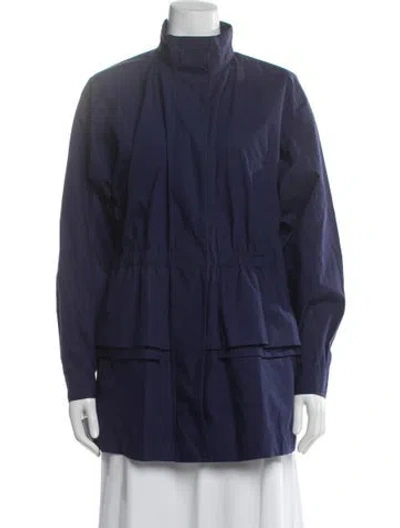 Pre-owned Fendi Utility Jacket In Blue