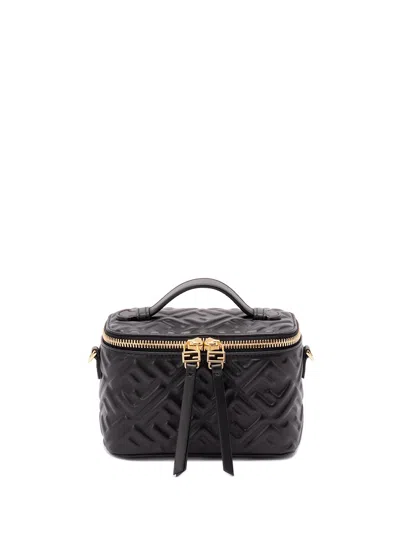 Fendi ` Vanity Bag In Black