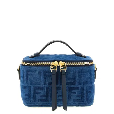 Fendi Vanity Handbag In Blue