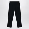 Fendi Velvet Trousers For Men In Navy