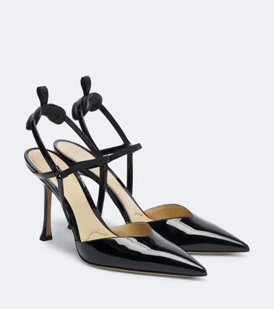 Fendi Colibri Pointed Toe Stiletto Strappy Slingback Pumps In Animal Print