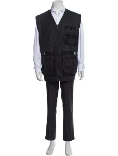 Pre-owned Fendi Vest W/ Tags In Blue