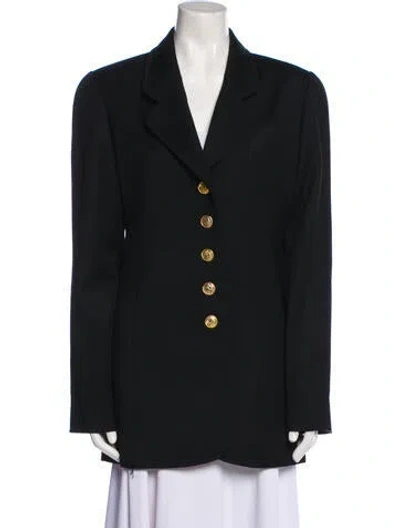 Pre-owned Fendi Vintage 1980's Blazer In Black