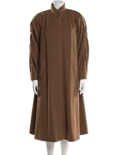 Pre-owned Fendi Vintage 1980's Coat In Brown