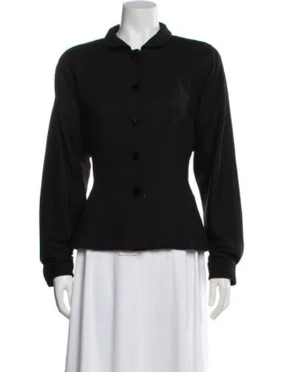Pre-owned Fendi Vintage 1980's Jacket In Black